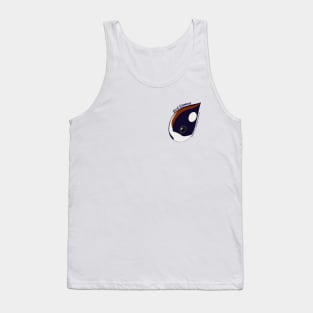 Harlequin Duck (Large Text) Tank Top